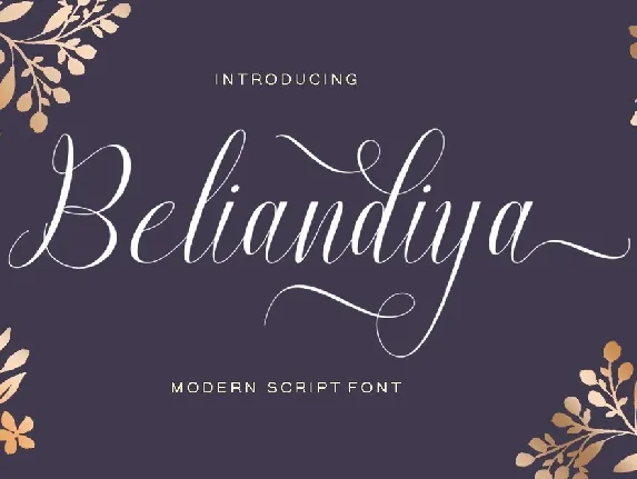 Beliandiya font