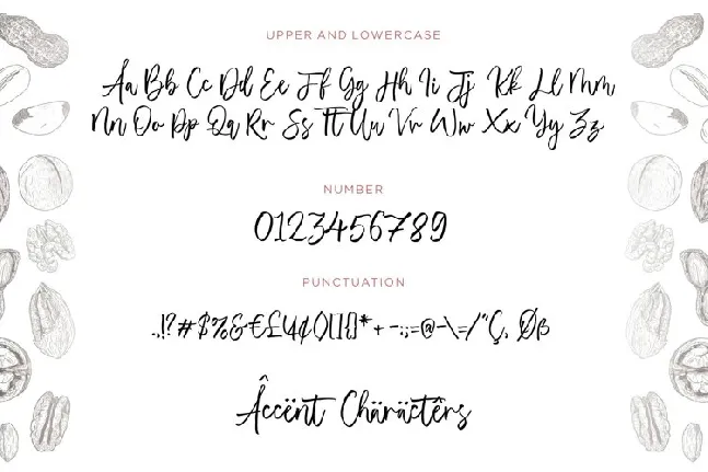 Almonade Modern Handwritten font