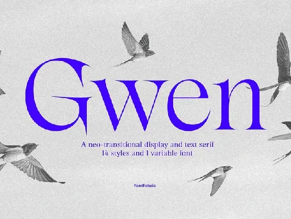 Gwen Family font