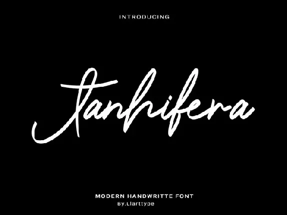 Jhanifera font