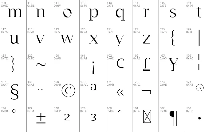 Cannu font