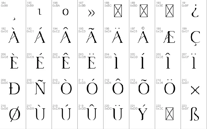 Cannu font