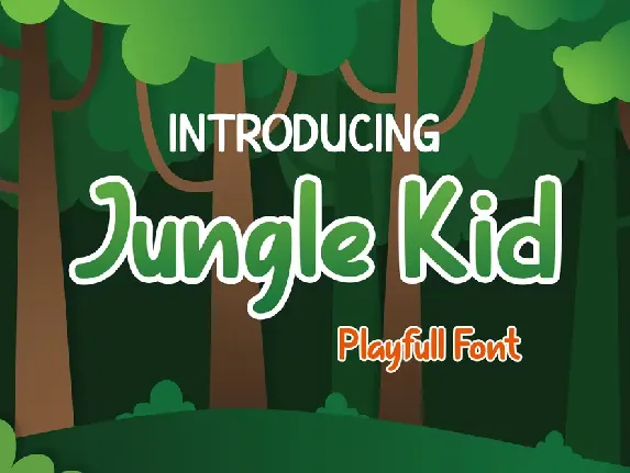 Jungle Kid font