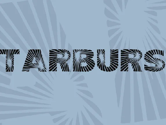 Starburst font