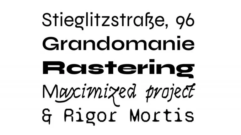 Syne Family font