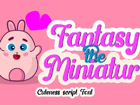 Fantasy The Miniatur font