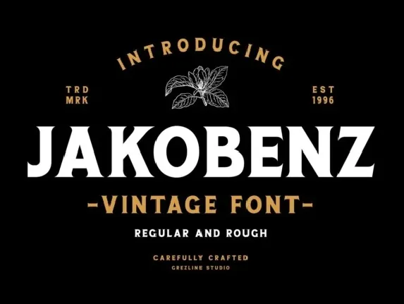 Jakobenz font