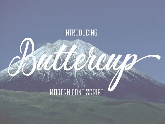 Buttercup Free font