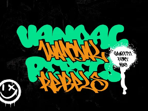 Vandal Rebels font