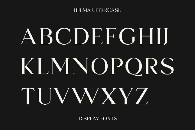 Helma font