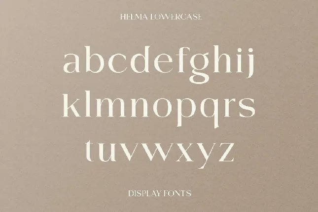 Helma font