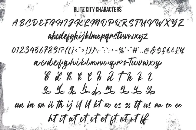 Blitz City DEMO font