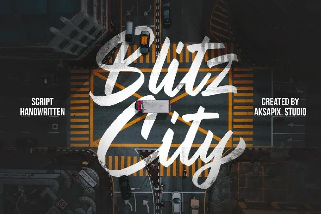 Blitz City DEMO font