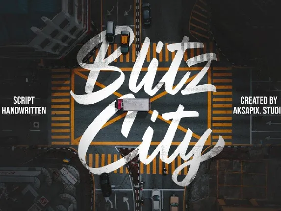 Blitz City DEMO font