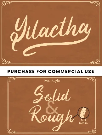 Yilactha font