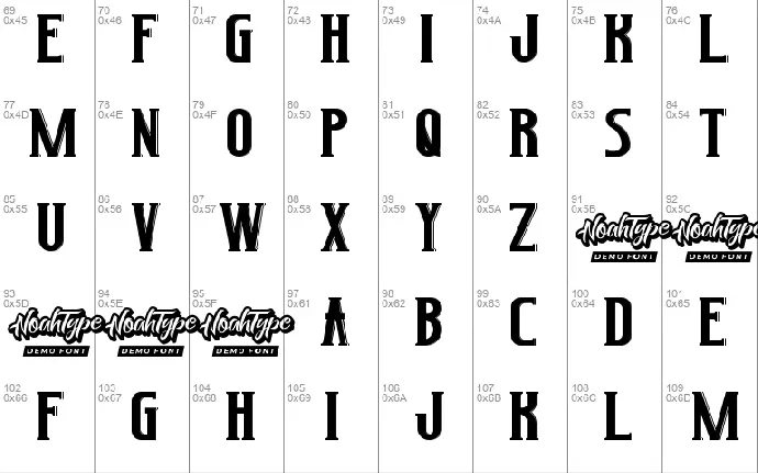 Ceryson Demo font