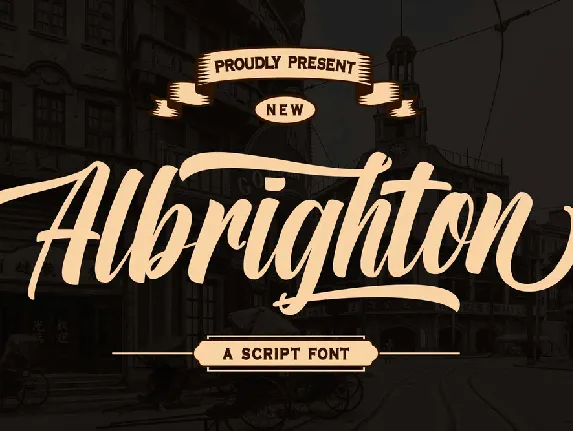 Albrighton font