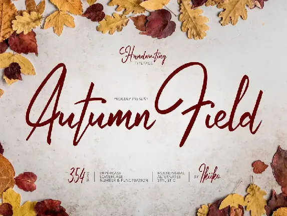 Autumn Field font