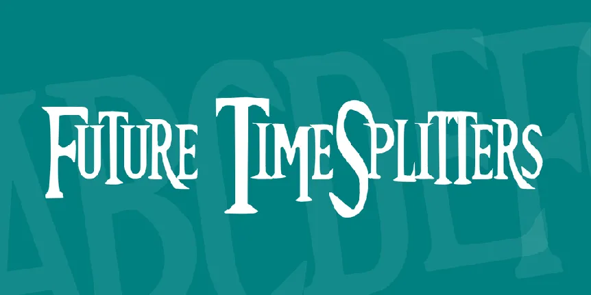 Future TimeSplitters font