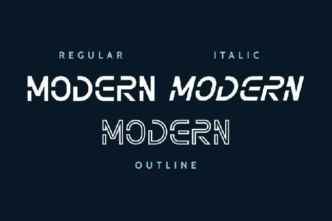 Nothan Futuristic font