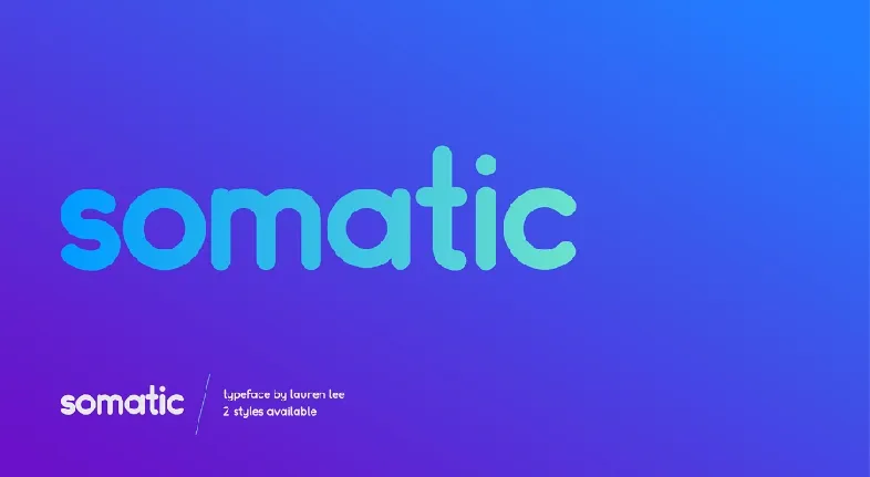 Somatic Family font