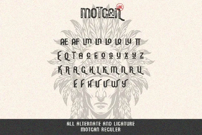 Motgan Personal Use Only font