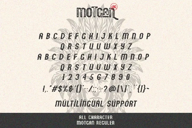 Motgan Personal Use Only font