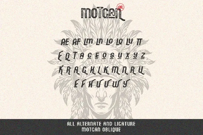 Motgan Personal Use Only font