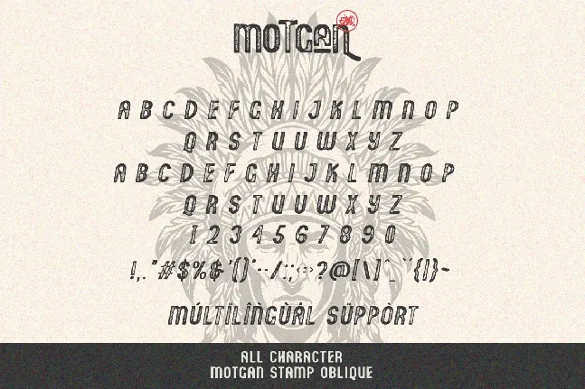 Motgan Personal Use Only font