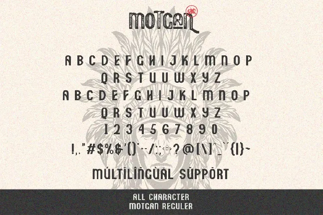 Motgan Personal Use Only font