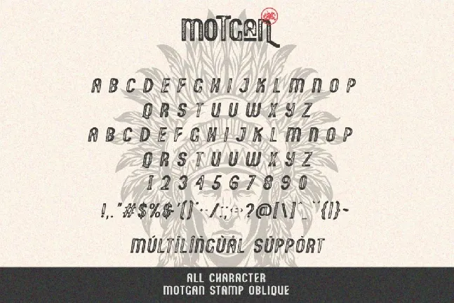 Motgan Personal Use Only font