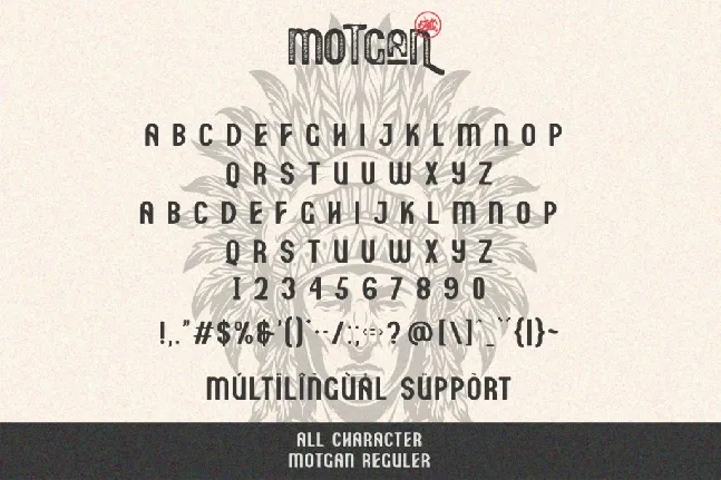 Motgan Personal Use Only font