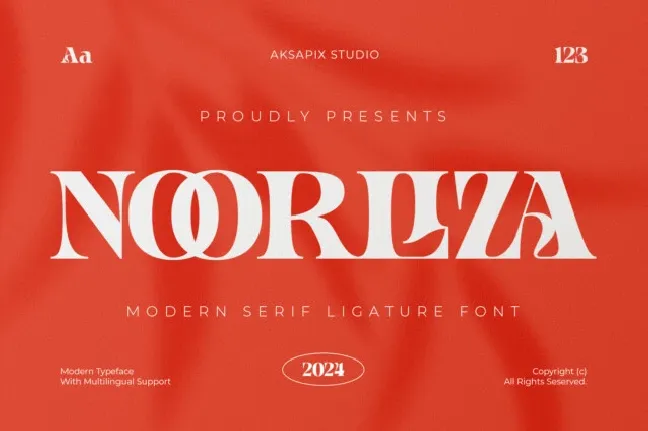 Noorliza font