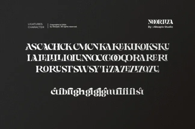 Noorliza font