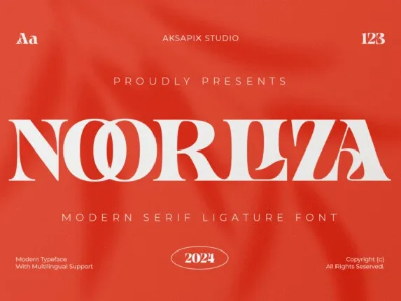 Noorliza font