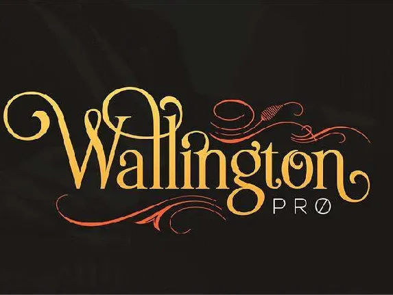 The Wallington Pro font