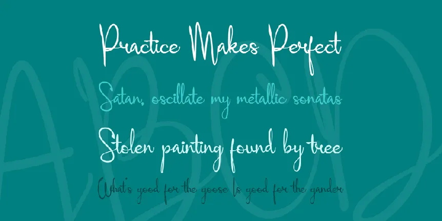 Aleyna font