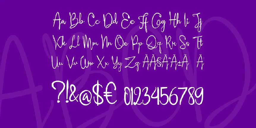 Aleyna font