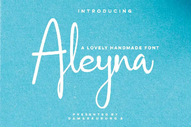 Aleyna font