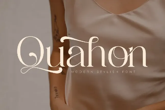 Quahon font