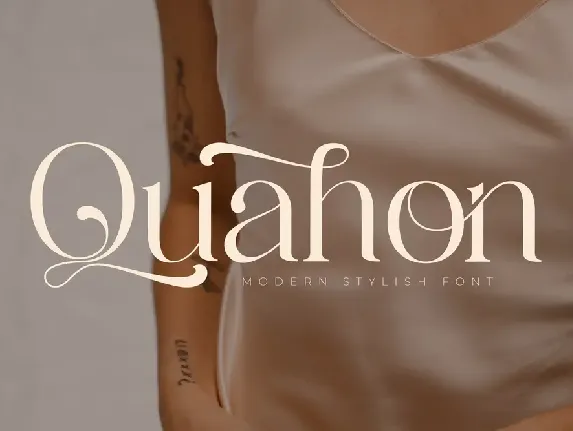 Quahon font