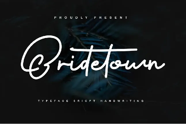 Bridetown font