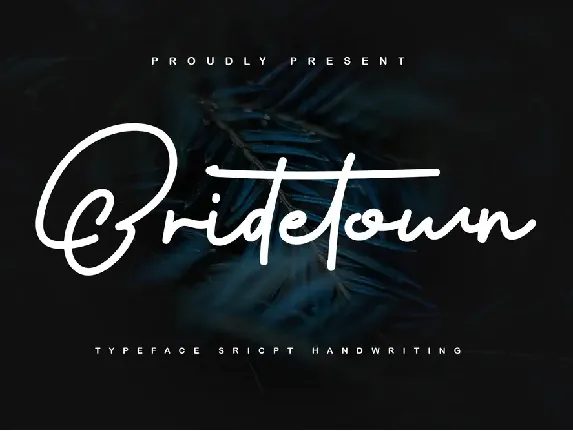 Bridetown font