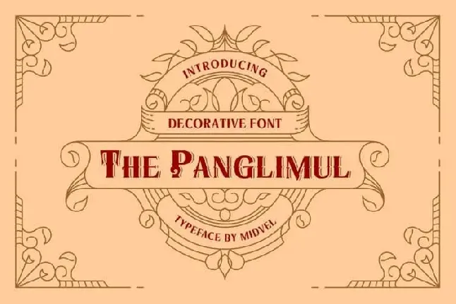 The Panglimul Display font