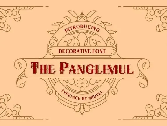 The Panglimul Display font