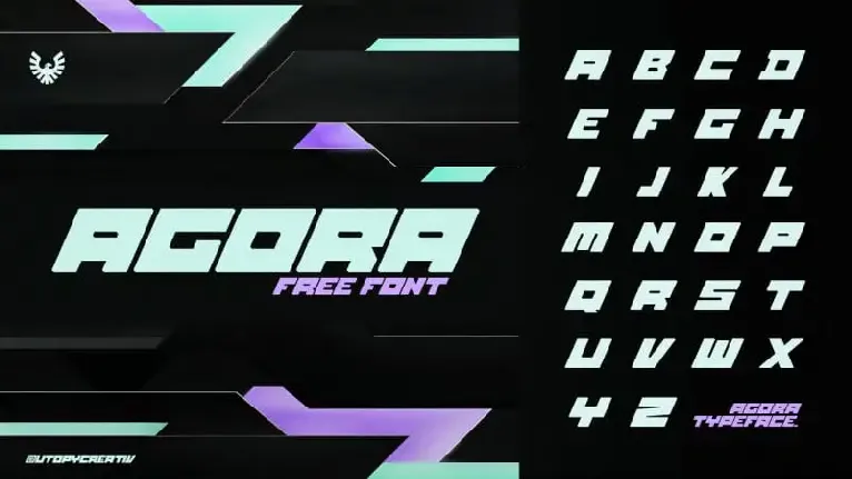 Agora Free font