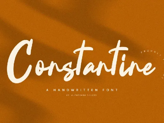 Constantine Free font