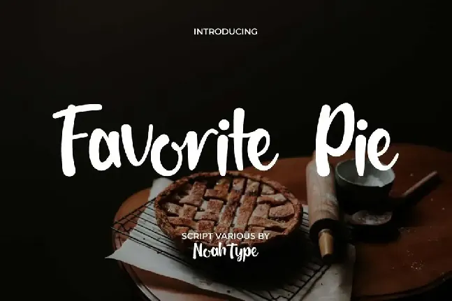 Favorite Pie Demo font