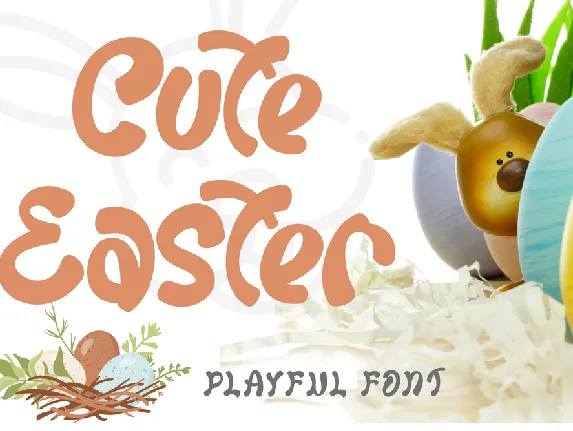 Cute Easter - Personal Use font