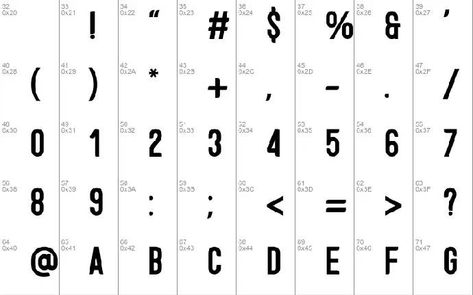 Tulisans font